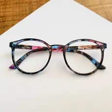 Oculos Feminino Armaçao Round Fashion Lançamento Redondo - Floral