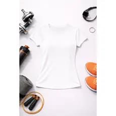Blusa Academia Dry Fit Baby Look Manga Curta Não Esquenta Moda Fitness