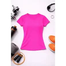 Camiseta Dry Fit Baby Look Roupa Esportiva Fitness Yoga Dia a Dia Absorve o Suor