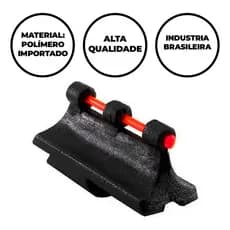 MA Artigos para Pesca Guia de Alinhamento Ponto Visada Frontal para G4M0 Com Fibra Óptica Vermelha