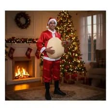 Barriga Papai Noel, Em Espuma!
