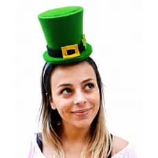 Tiara Cartola San Patrick's Em Espuma!!