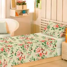 Jogo De Cama Lençol Solteiro 3 Peças Estampados Prático Uso Diário Ótimo bom custo beneficio