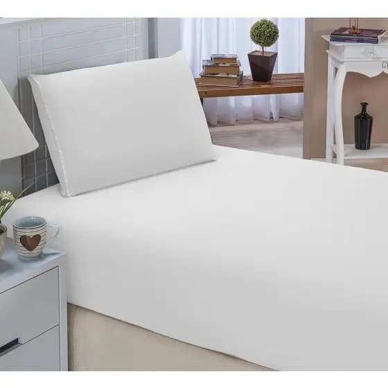 Lençol Jogo De Cama Premier Solteiro 02 Peças Liso E Estampas Variadas