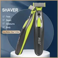 Aparador Elétrico Barbeador Para Homens E Mulheres Navalha De Barbear Carregamento USB Removedor De Pêlos Barba Cabelo C