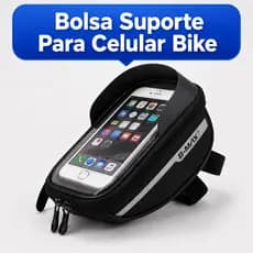 Bolsa B-MAX Para Bike Bicicleta Patinete Moto Suporte Celular Guidão Resistente Água