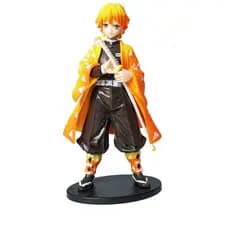 Boneco Zenitsu Demon Slayer Action Figure Kimetsu No Yaiba  Nezuko Tanjiro Kamado Zenitsu Agatsuma Giyuu Tomioka Shinobu Kocho 16cm Pronta Entrega  de anime
