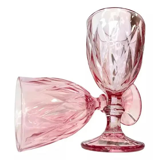 Taça Grande De Vidro 320 Ml Diamante