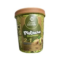 Creme Pentear e Hidratante Pistache Supremo Corpo Dourado – Hidratação e Nutrição 2 em 1 (1kg)