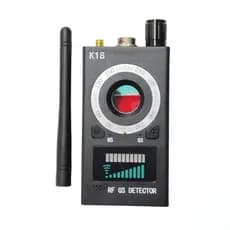 Localizador Câmera Detector de Escuta e GPS  /Rastreador Antiespionagem K18 RF Vassourinha p/ AirBnb