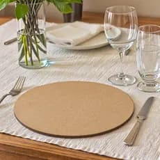 Kit 6 Peças Sousplat Mesa Posta Descanso de Panela Cozinha Decoração Cake Board Base de Bolo Suplat