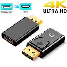 Adaptador Displayport Para HDMI Conversor 4k 60hz PC GPU Placa de Vídeo