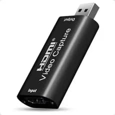 Placa de Captura de Vídeo HDMI 4K@30Hz Gravação Full HD 1080p@30Hz USB 2.0 Streaming Live Ps4 Xbox