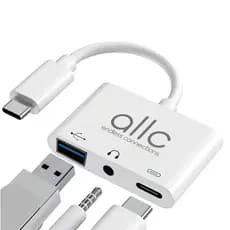 Adaptador USB-C para USB 3.0 P2 P3 Tipo C para Carregador Compatível Samsung iPhone 15 16 17 iPad Macbook Notebook