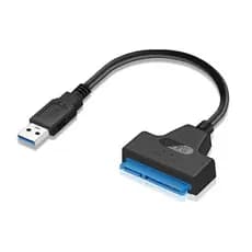 Cabo Adaptador Conversor Usb 3.0 Para Hd Ssd Sata 2,5 Note