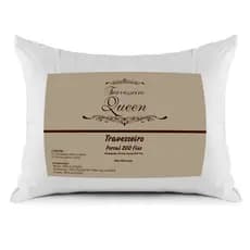 Travesseiro Queen 80x60 C/Fronha Anti Mofo Algodão Percal