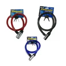 Cadeado Corrente com Trava para Moto Bike Motocicleta Bicicleta com 2 Chaves 1,MT X 14MM