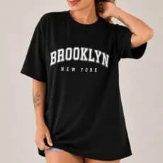 Camiseta Blusa Camisa Treino Brooklyn Estilosa Promoção