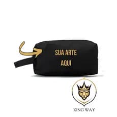 Personalizado Nécessaire Bolsa de Mão Unissex Estilo Moderno Amplo Espaço Estojo Maquiagem Utensilios Pessoais de Viagem