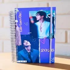 Agenda ou Planner BTS 🌸 Personalizado | Mensal, Semanal e Financeiro Premium