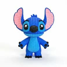 Boneco Stitch Colecionável - Figura Decorativa - Stitch Crochet Impressão 3D