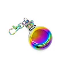 Porta Whisky Mini Cantil Chaveiro Portátil Bolso Multi Color