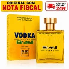 Perfume Vodka Brasil Amarelo (Yellow) - Paris Elysees - Masculino EDT 100 ml - Original e Lacrado