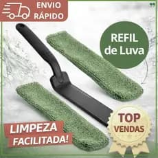 Kit Limpa Box e Blindex Limpador De Vidro Limpeza de Vãos Cantos AKORA