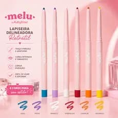 Lapis de Olho Retratil Colorido- Escolha sua cor