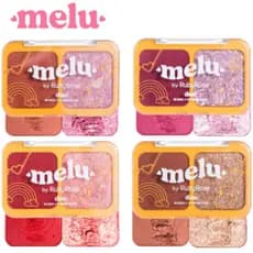 Duo Blush + Iluminador Melu by Ruby Rose 6g- ESCOLHA SUA COR
