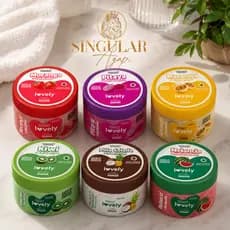 ESFOLIANTE CORPORAL FRUTINHAS LOVELY FACE BEAUTIFUL 280GR- Escolha o seu