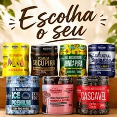 Gel de massagem Rhenuks 200g corporal relaxante resfrecante vários tipos- Escolha o seu
