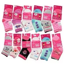 Kit 3 Pares Meias Infantil feminino