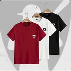 Kit 3 Camisetas Infantil 100% Algodão Fio 26.1 Ombro a Ombro Mr. Kitsch