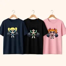 Kit 3 Camisetas feminina T=Shirt 100% Algodão Premium Camiseta Feminina Academia Treino Corrida Leve