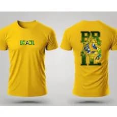Camiseta Estampada Copa Do Mundo 2026 Lançamento Futebol Word Cup