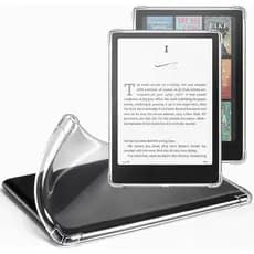 Capa Transparente Para Kindle Paperwhite 12a Geração 2024 (7 ") E 11a 2022 11a 2021 Traseira De Silicone Leve À Prova