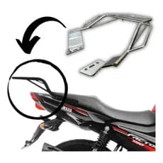 Bagageiro Suporte Com Alça  Maciço Factor 150 125 2016 2022 Segurança Ideal