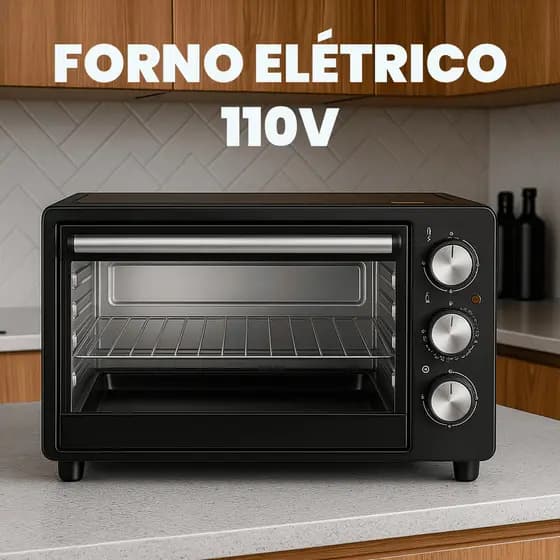 Forno Elétrico de Mesa Ideal para Cozinhas Pequenas com Alta Performance