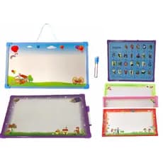 Lousa 33x25  Mágica Infantil-desenhar E Escrever-quadro Branco Educativo Com Caneta-apagador E Alfabeto-quadro