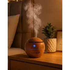 Mini Umidificador De Ar 130ml Portátil Elétrico Usb Quarto Sala aromatizador para ambientes quarto sala e escritório