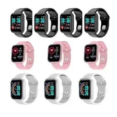 KIT REVENDA 10 RELÓGIOS SMARTWHATCH D20 Y68 UNISSEX ATACADO
