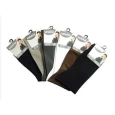 Kit 3 Pares de Meia social masculina pastor advogado  classica POLIAMIDA Selene v37 a 44  3033.001