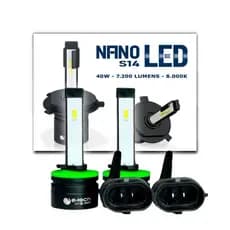 Super Led H27 6000k O Par, E Tech Modelo Nano Led