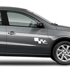 PAR DE ADESIVOS LATERAIS VOLKSWAGEN VOYAGE