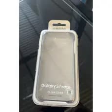 Original Samsung Capa protetora Galaxy S7 EDGE PRETO
