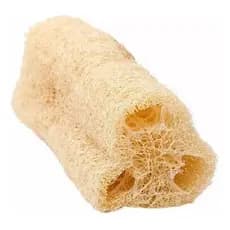 Bucha Esponja Vegetal 100% Natural Limpeza Banho Pedaço 15cm