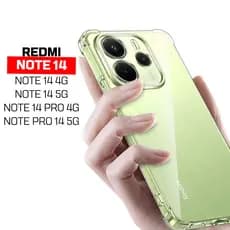 Capinha Redmi Note 14 4g 5g Redmi Note 14 Pro 4g 5g Anti Impacto Transparente Maxima Proteção Premium