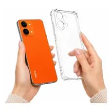 Capinha Anti Impacto Transparente Poco X8 Pro Max 5G Capa TPU Reforçada Anti Queda Proteção Case Premium