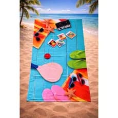 Kit 5 Peças Toalha de Praia Adulto